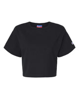 Champion® Women's Heritage Jersey Crewneck Short Sleeve Crop T-Shirt