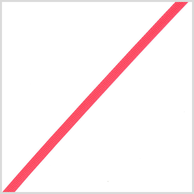 Dazzle Pink Solid Grosgrain Ribbon