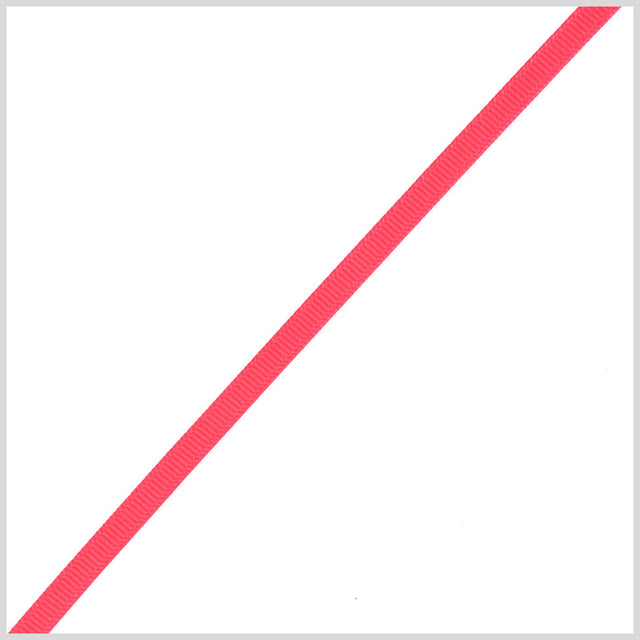 Dazzle Pink Solid Grosgrain Ribbon