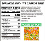 Oasis Supply Easter & Spring Sprinkle Mix Collection - It's Carrot Time Sprinkle Mix - 3 oz