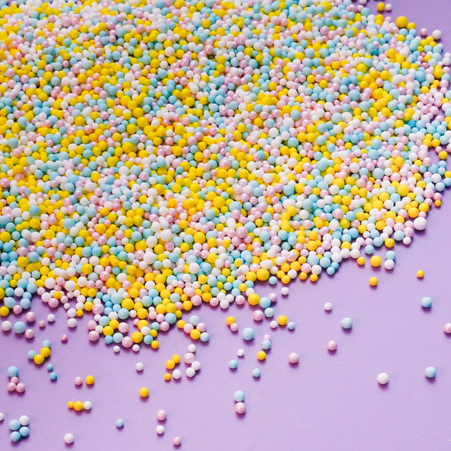 Oasis Supply Easter & Spring Sprinkle Mix Collection - Spring Vibes Nonpareils Mix - 3 oz