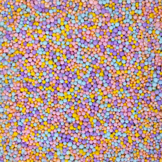 Oasis Supply Easter & Spring Sprinkle Mix Collection - Pastel Peeps Nonpareils Mix - 3 oz