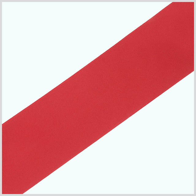 1/4" Red Solid Grosgrain Ribbon