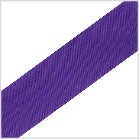 1/4" Deep Purple Solid Grosgrain Ribbon