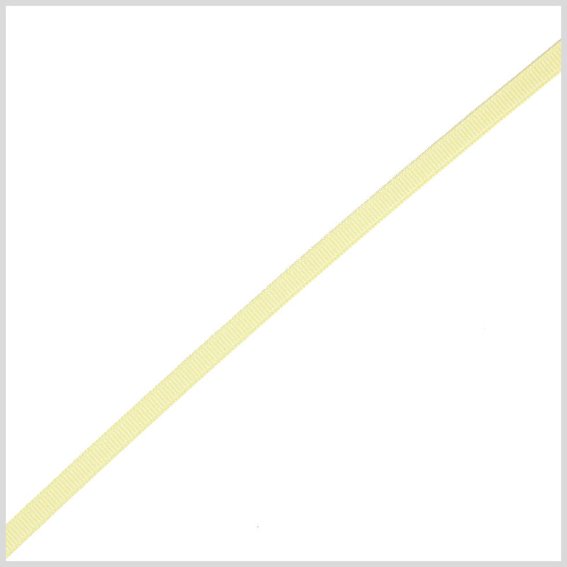 Maize Solid Grosgrain Ribbon
