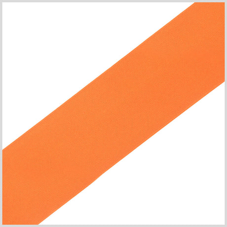 1/4" Orange Solid Grosgrain Ribbon