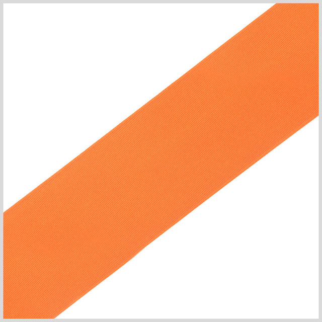 1/4" Orange Solid Grosgrain Ribbon