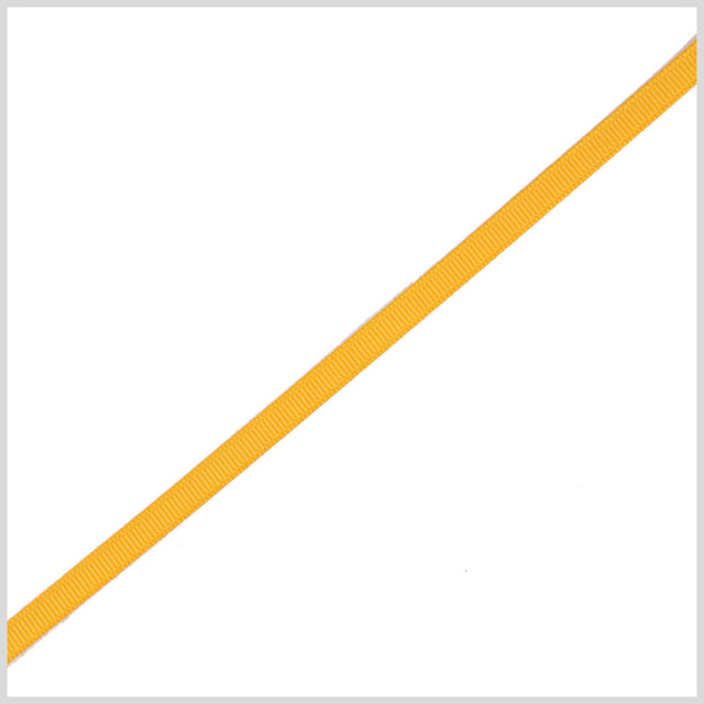 1/4" Yellow Solid Grosgrain Ribbon