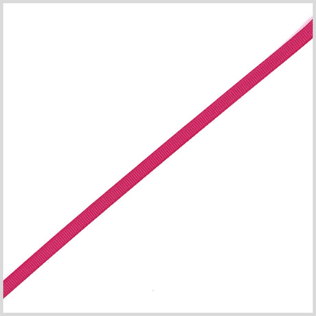 Shocking Pink Solid Grosgrain Ribbon