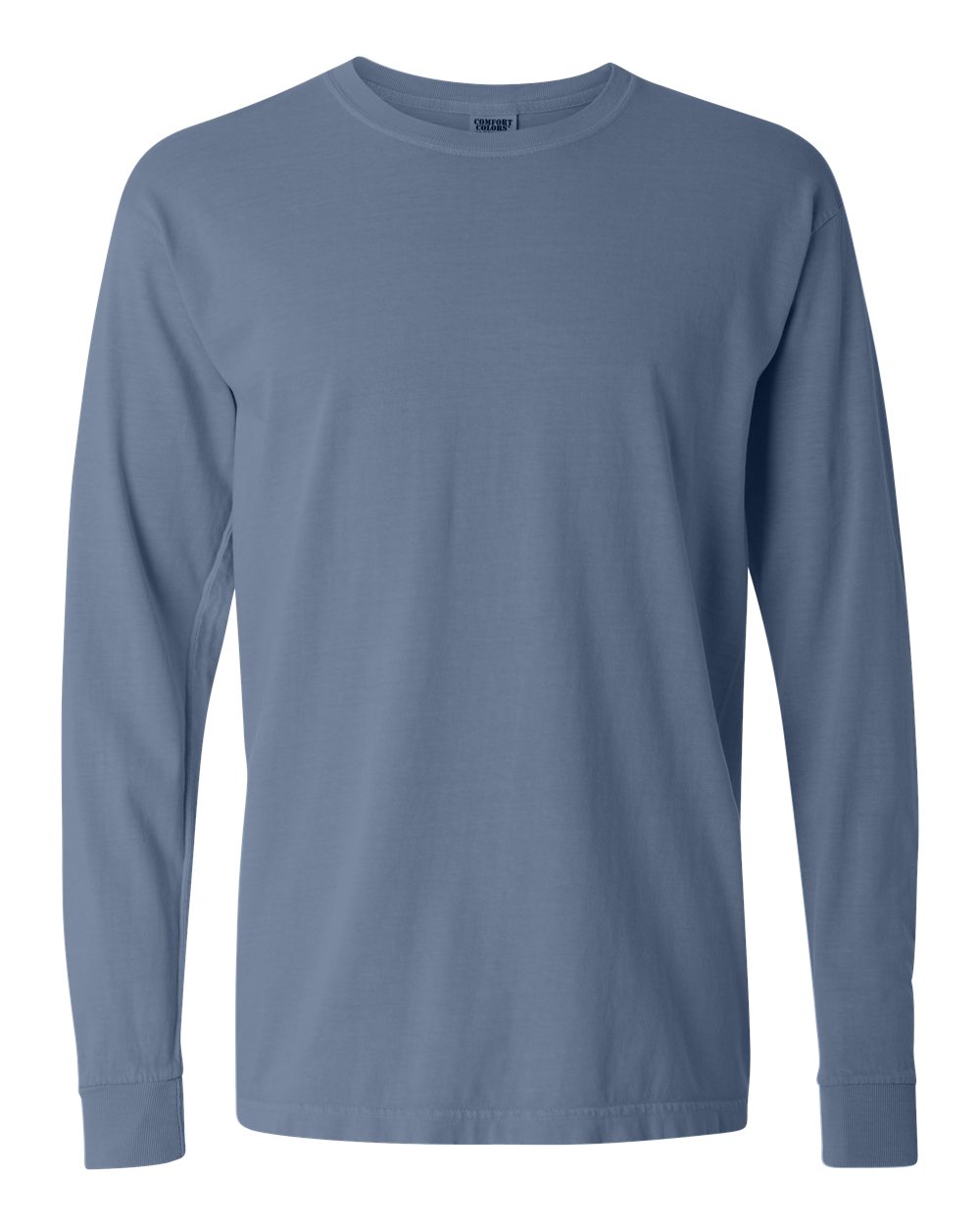 Comfort Colors® Garments Dyed Heavyweight Crewneck Long Sleeve T-Shirt
