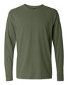 Comfort Colors® Garments Dyed Heavyweight Crewneck Long Sleeve T-Shirt
