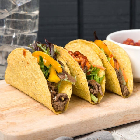 Mission 5" Regular Yellow Corn Hard Taco Shell - 200/Case