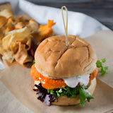 Rotella's Italian Bakery 4" Hamburger Bun - 96/Case