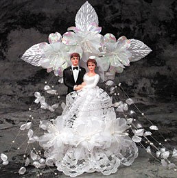 Wedding Cake Topper - D907 - Bride & Groom, Joined As One