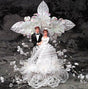 Wedding Cake Topper - D907 - Bride & Groom, Joined As One