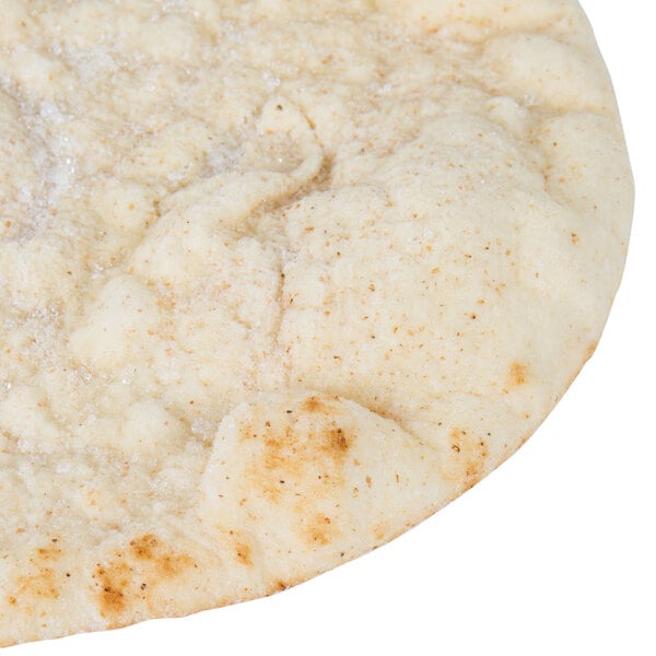 Kronos 10-Pack 7" Round White Authentic Pita Bread - 12/Case