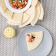 Kronos 10-Pack 7" Round White Authentic Pita Bread - 12/Case