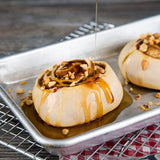Rich's Traditional Proof & Bake Cinnamon Roll Dough 4 oz. - 84/Case