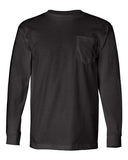 Bayside Unisex USA-Made Long Sleeve Pocket T-Shirt