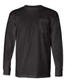 Bayside Unisex USA-Made Long Sleeve Pocket T-Shirt