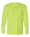 Bayside Unisex USA-Made Long Sleeve Pocket T-Shirt