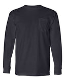 Bayside Unisex USA-Made Long Sleeve Pocket T-Shirt