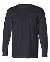 Bayside Unisex USA-Made Long Sleeve Pocket T-Shirt