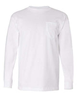 Bayside Unisex USA-Made Long Sleeve Pocket T-Shirt