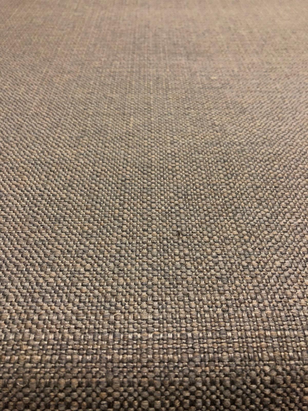 Sampson Natural Chenille Upholstery Fabric - Natural Solid Textured, 58" Width (1 Yard)