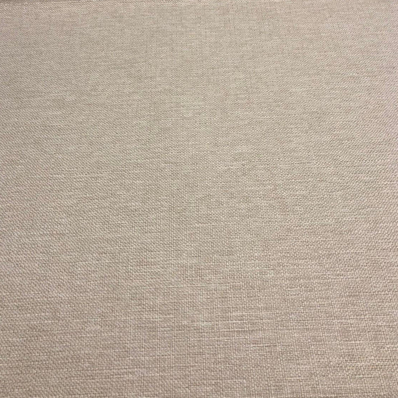 Sampson Natural Chenille Upholstery Fabric - Natural Solid Textured, 58" Width (1 Yard)