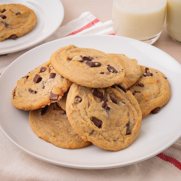 David's Cookies 3 oz. Classic Chocolate Chunk Cookie Dough - 120/Case