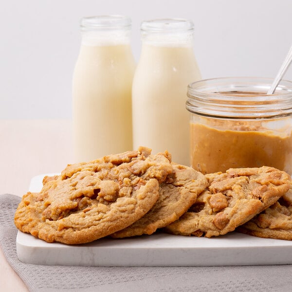David's Cookies Gourmet Peanut Butter Cookie Dough 3 oz. - 107/Case