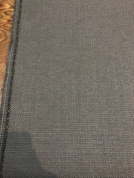 Sampson Gray Performance Chenille Upholstery Fabric - Gray Solid Upholstery Fabric, 58" Width (1 Yard)