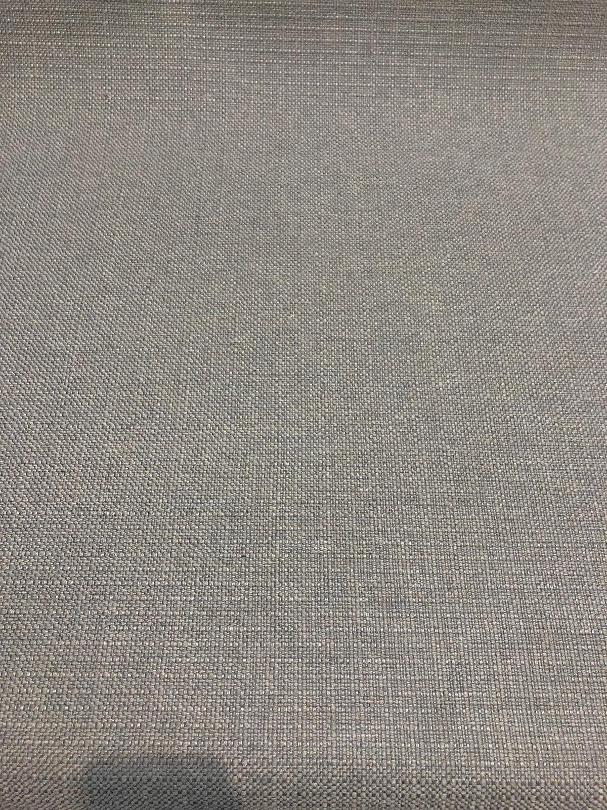 Sampson Gray Performance Chenille Upholstery Fabric - Gray Solid Upholstery Fabric, 58" Width (1 Yard)