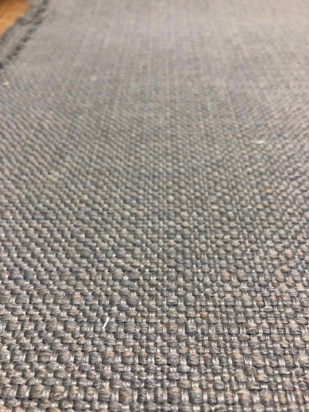 Sampson Gray Performance Chenille Upholstery Fabric - Gray Solid Upholstery Fabric, 58" Width (1 Yard)