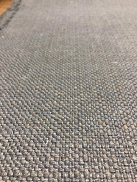 Sampson Gray Performance Chenille Upholstery Fabric - Gray Solid Upholstery Fabric, 58" Width (1 Yard)