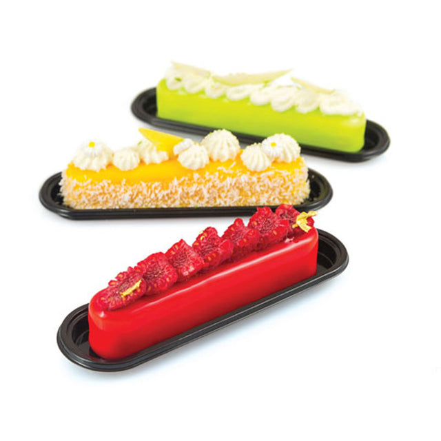 Silikomart Eclair Plates for "FASHIONECLAIR", 145mm x 30mm - Pack of 100