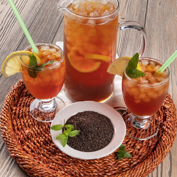 Numi 1 Gallon Organic Classic Black Iced Tea Filter Bags - 24/Case