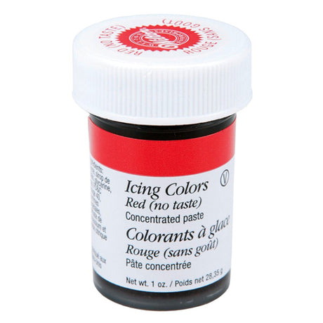 Wilton Red-No Taste Icing Color 1 oz.