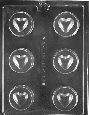 Heart Sandwich Cookie Chocolate Mold - LPV158