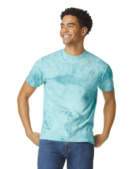 Comfort Colors 1745 Blast Cotton T-Shirt - Sea Glass, Garment Dyed, Relaxed Fit (1 Shirt)