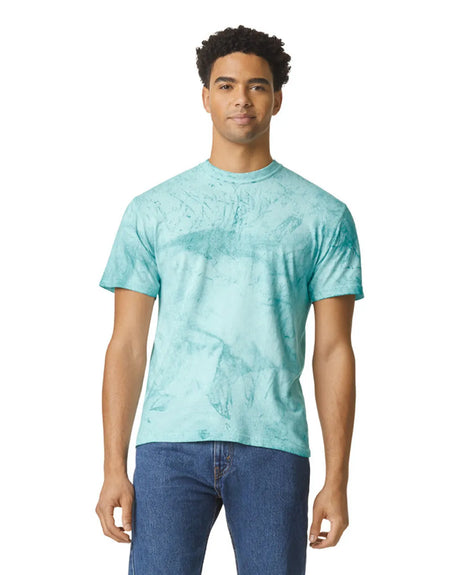 Comfort Colors 1745 Blast Cotton T-Shirt - Sea Glass, Garment Dyed, Relaxed Fit (1 Shirt)