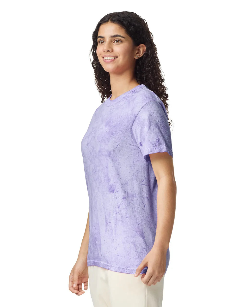 Comfort Colors 1745 Blast Cotton T-Shirt - Amethyst, Garment Dyed, Semi-Fitted (1 Piece)