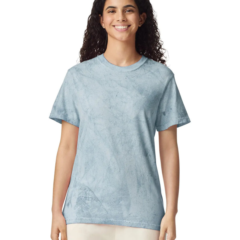 Comfort Colors 1745 Blast Cotton T-Shirt - Ocean, Garment Dyed, Relaxed Fit (1 Piece)
