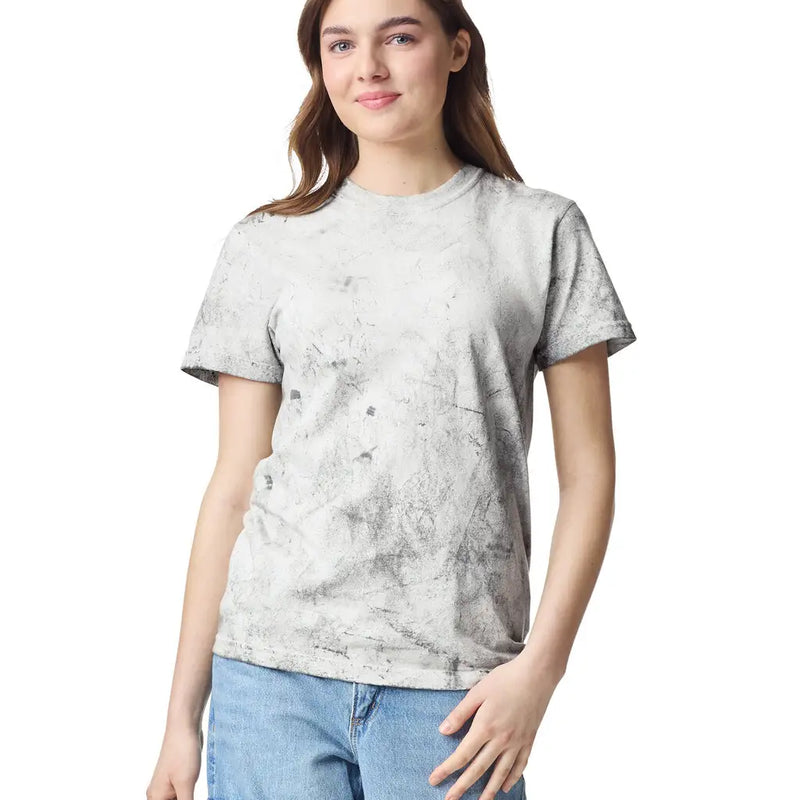 Comfort Colors 1745 Blast Cotton Fabric - Smoke, Adult T-Shirt, Semi-Fitted (1 Unit)