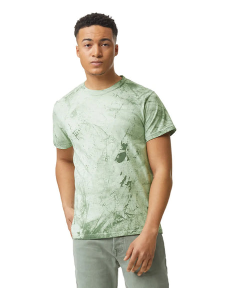 Comfort Colors 1745 Blast Cotton Fabric - Fern, Preshrunk Jersey Knit, Adult T-Shirt (1 Piece)