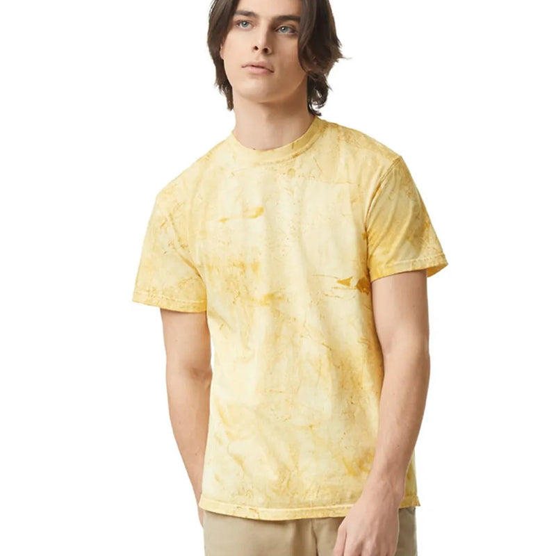 Comfort Colors 1745 Blast Cotton T-Shirt Fabric - Citrine, Semi-Fitted, Preshrunk Jersey Knit (1 Piece)