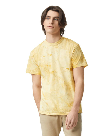 Comfort Colors 1745 Blast Cotton T-Shirt Fabric - Citrine, Semi-Fitted, Preshrunk Jersey Knit (1 Piece)