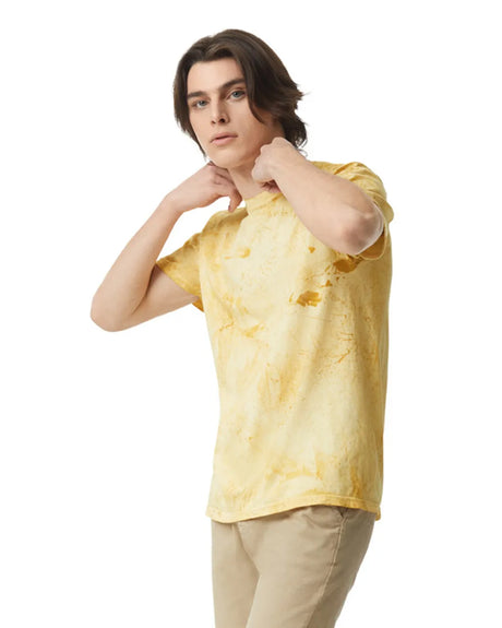 Comfort Colors 1745 Blast Cotton T-Shirt Fabric - Citrine, Semi-Fitted, Preshrunk Jersey Knit (1 Piece)
