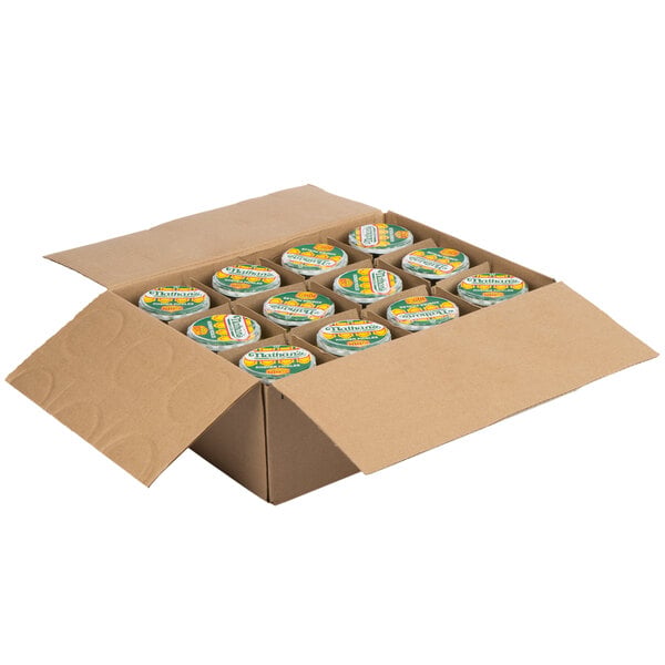Nathan's Famous 32 fl. oz. New York Kosher Pickle Halves - 12/Case